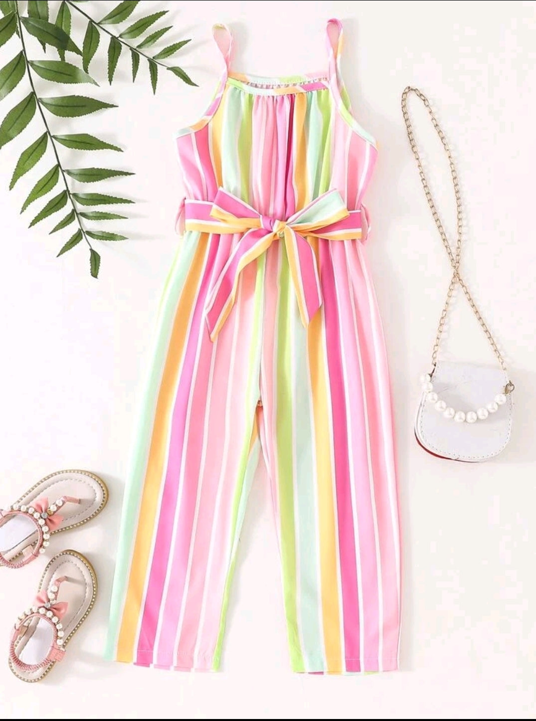 Rainbow Colour Jumpsuit