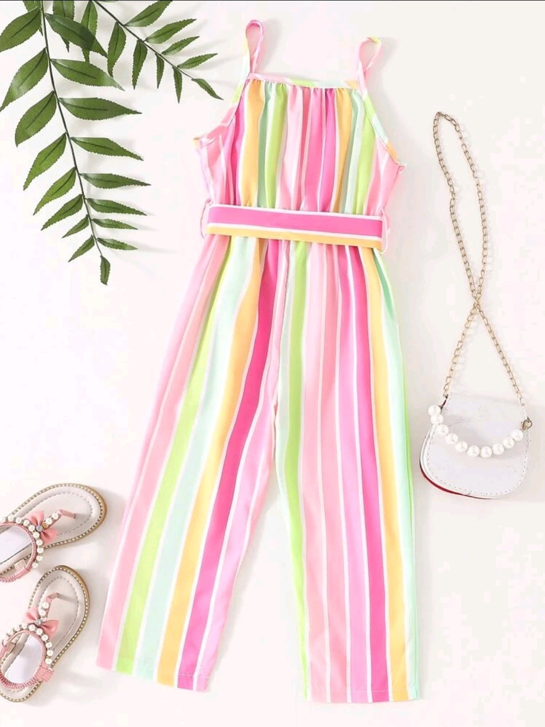 Rainbow Colour Jumpsuit