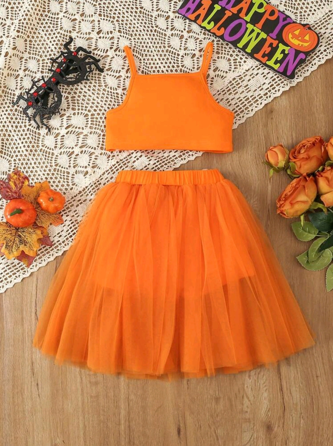 Best Seller 🏆Pretty Top & Mesh Skirt