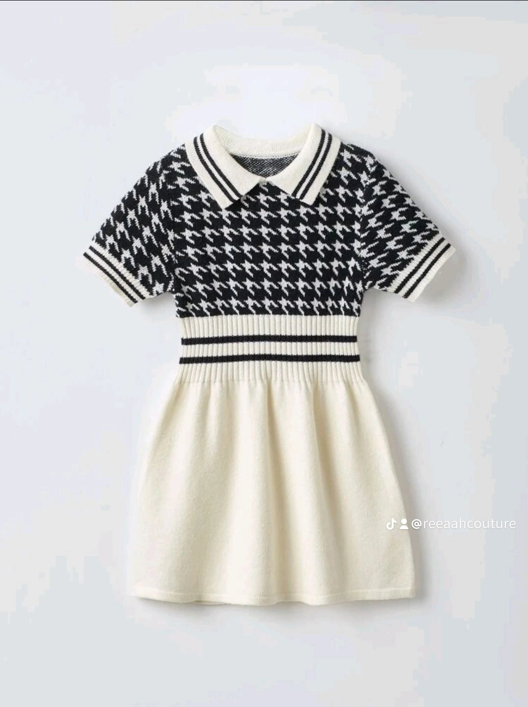Houndstooth Dress