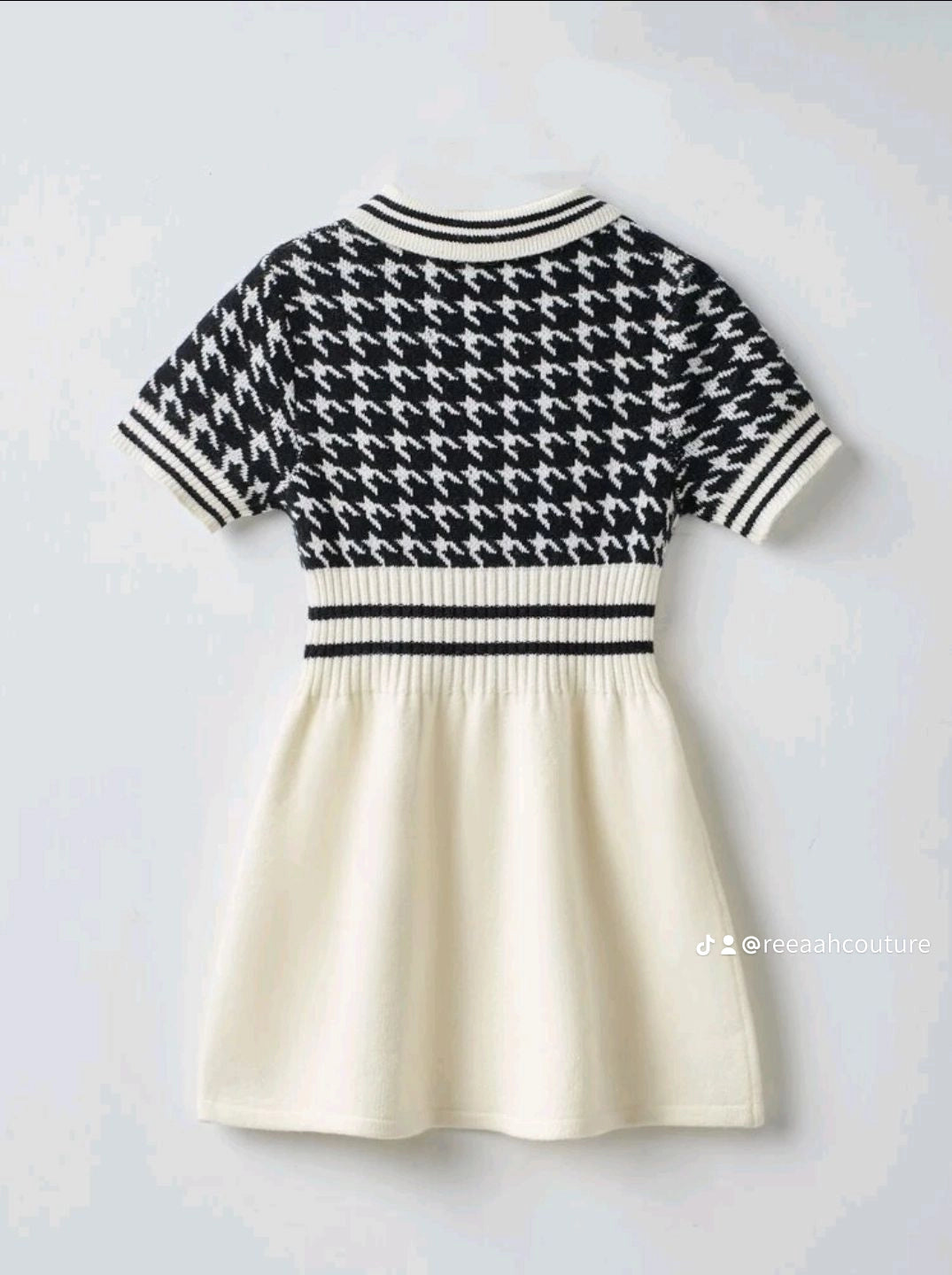 Houndstooth Dress