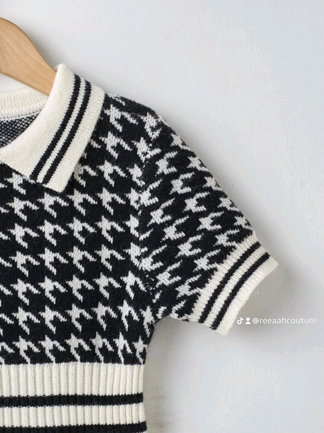 Houndstooth Dress