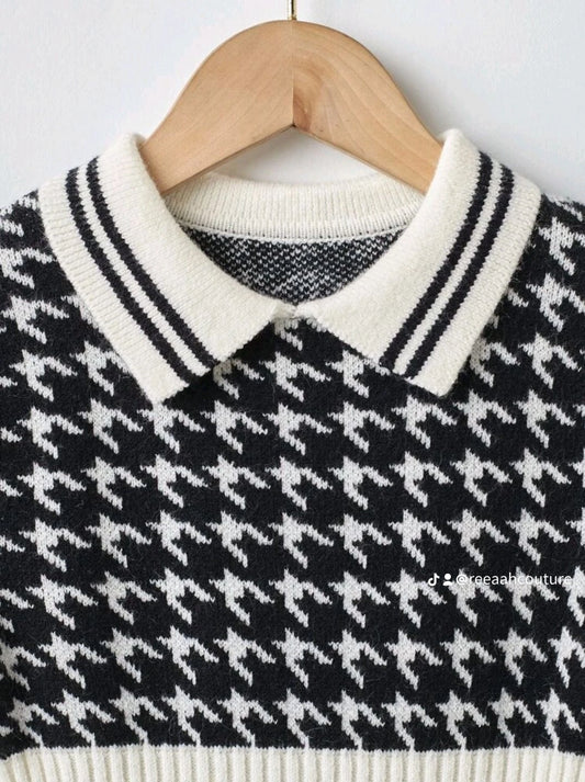 Houndstooth Dress