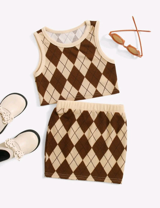 Dice Pattern 2 Piece